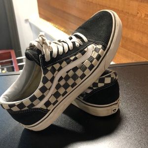 Vans Checkerboard Old Skool White/Black